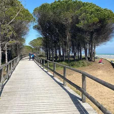 Beachfront Colourful Flat With Swimming Pool Apartmán Bibione